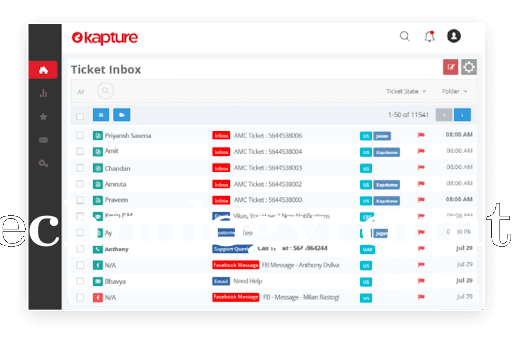 Kapture CRM Screenshots